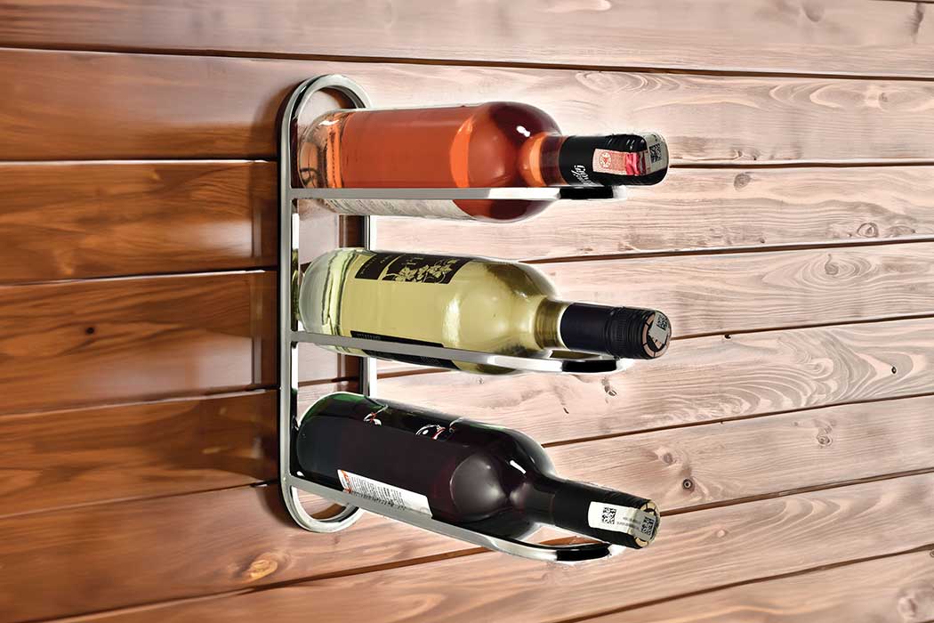 3 bottle wine rack